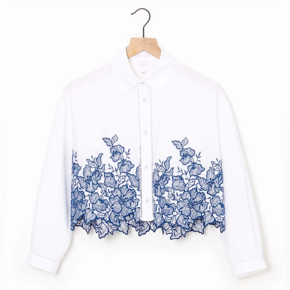NWT LORETTA CAPONI ASSIA TOP